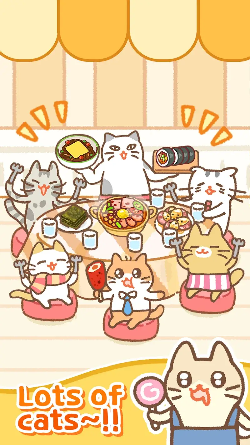 Cat Restaurant cooking game - screenshot 3