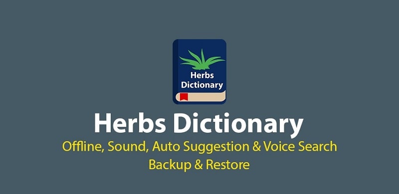 Herbs Dictionary Pro APK - app icon