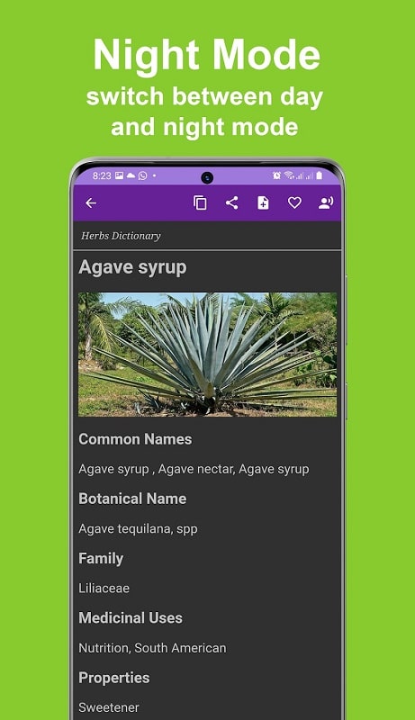 Herbs Dictionary Pro APK - screenshot 1