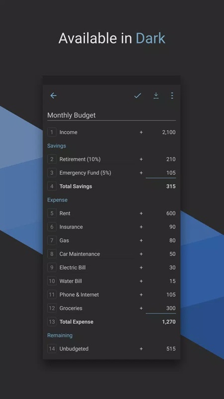 CalcList APK - screenshot 1