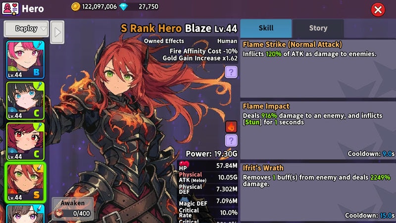 Knight Maidens Idle RPG APK - screenshot 4