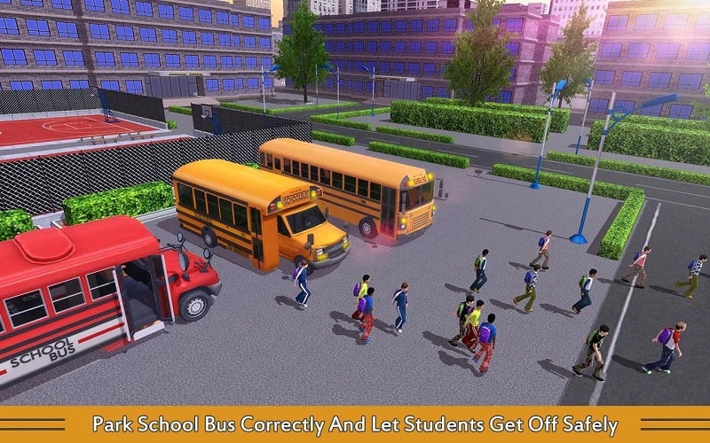 School Bus Game Pro APK - screenshot 1