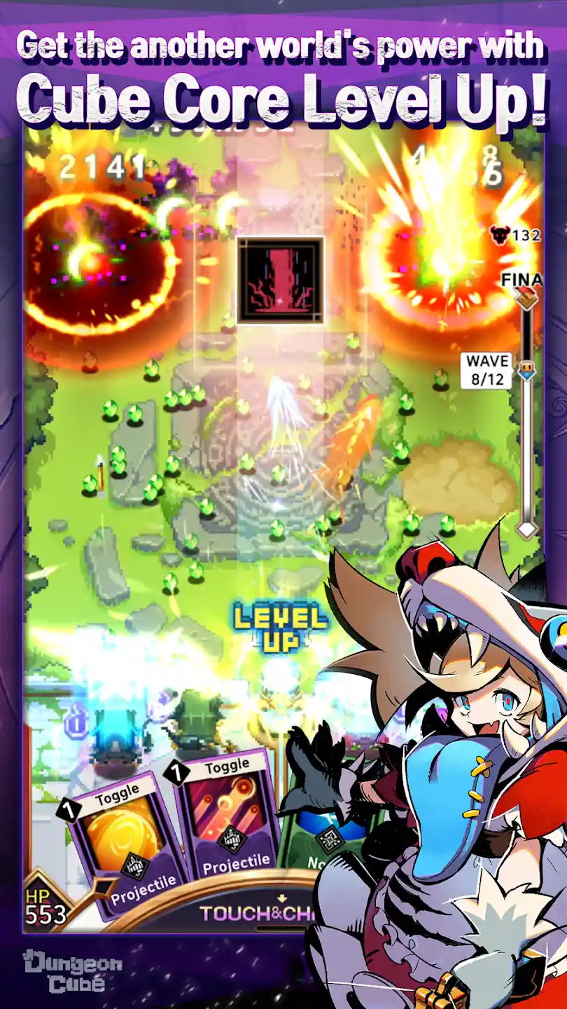 Dungeon Cube: Dot Hero Defense - screenshot 3