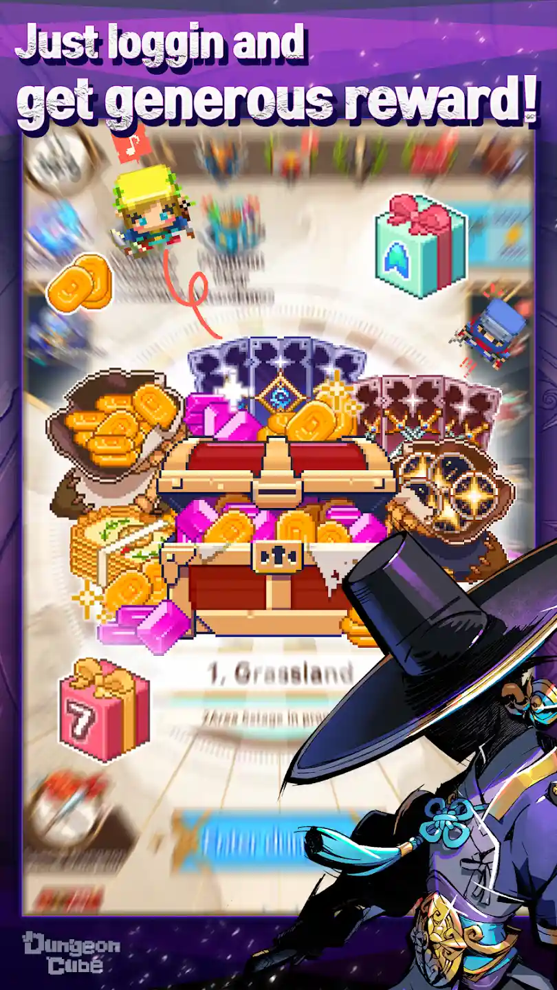 Dungeon Cube: Dot Hero Defense - screenshot 5