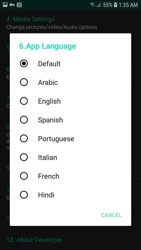 NOWhatsApp APK 10.08 [Official Version] for Android - screenshot 3