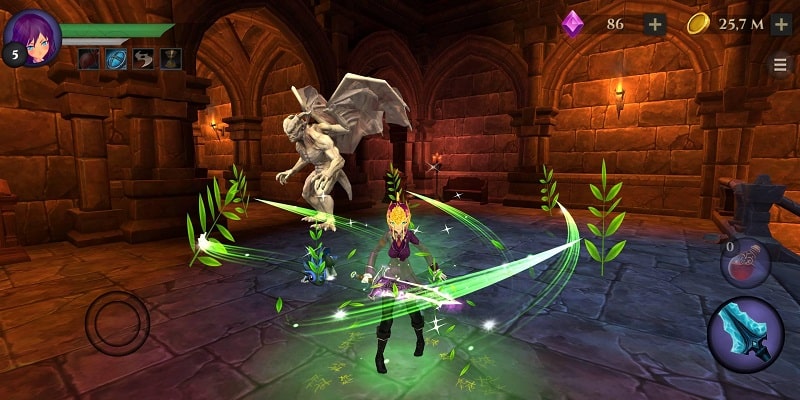 School Girl Dungeon RPG APK - screenshot 5