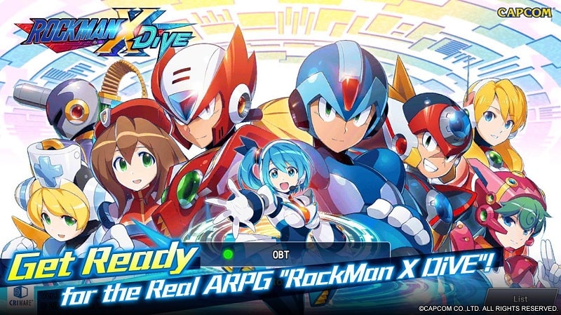 MEGA MAN X DiVE – MOBILE APK MOD APK icon