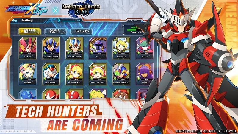 MEGA MAN X DiVE – MOBILE APK - screenshot 1