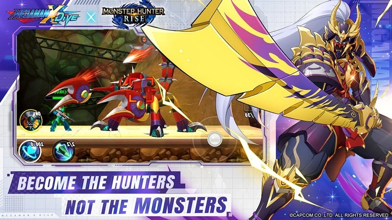MEGA MAN X DiVE – MOBILE APK - screenshot 3