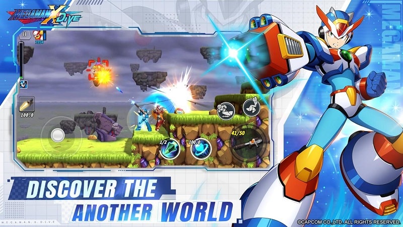 MEGA MAN X DiVE – MOBILE APK - screenshot 4