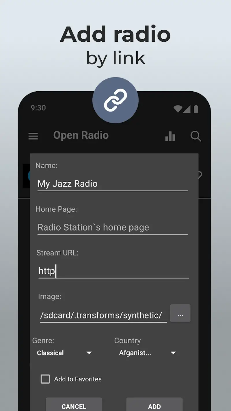 Open Radio - screenshot 2