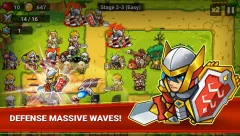 Defense Heroes: Defender War Offline Tower Defense - screenshot 1