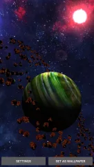 Space Live Wallpaper 3D - screenshot 2