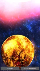 Space Live Wallpaper 3D - screenshot 3