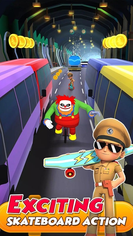 Little Singham Super Skater APK - screenshot 1