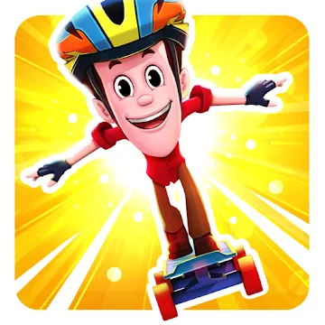 Smaashhing Simmba - Skateboard Rush MOD APK icon