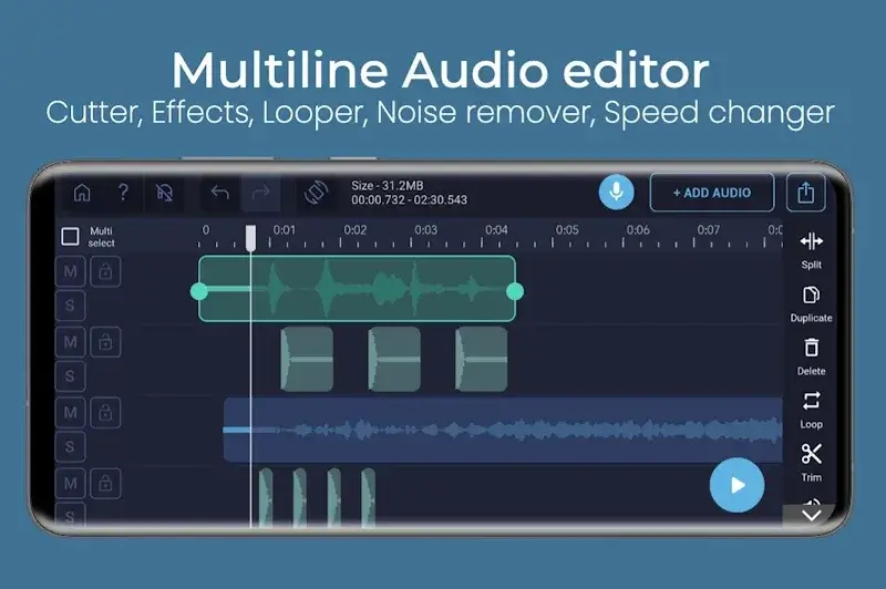 Pro Audio Editor - Music Mixer - screenshot 6