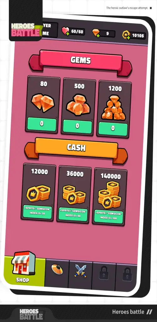 Heroes battle - screenshot 2