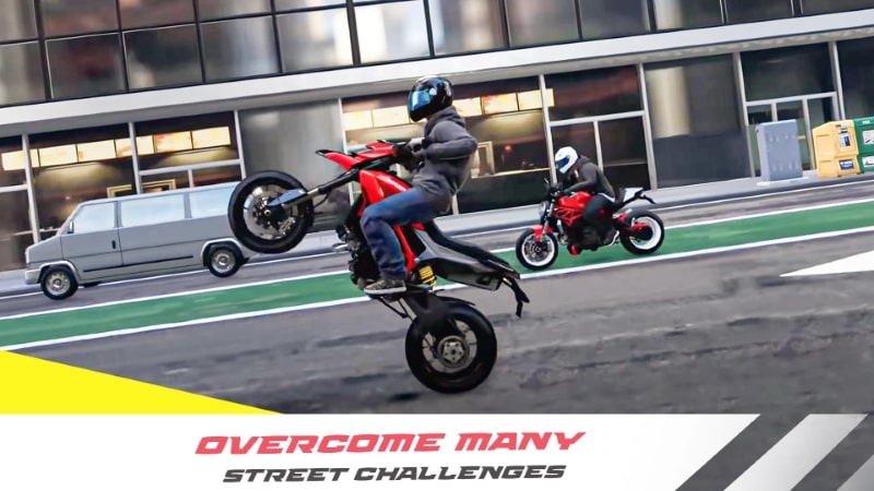 Traffic Bike Rush Driving City - screenshot 3