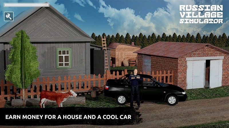 Russian Village Simulator 3D APK - screenshot 2