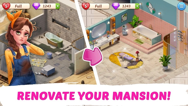My Story – Mansion Makeover APK - screenshot 1