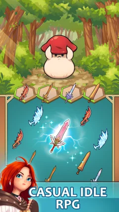 Sword Hero: Idle RPG Clicker - screenshot 1