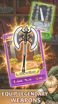 Sword Hero: Idle RPG Clicker - screenshot 2