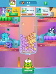 Om Nom Idle Candy Factory - screenshot 1