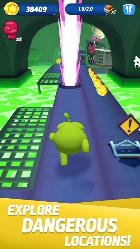 Om Nom Run APK - screenshot 1
