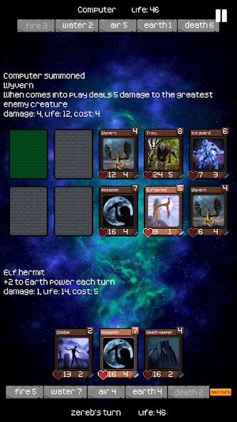 Astral Tournament: card game - screenshot 2