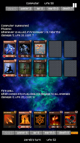 Astral Tournament: card game - screenshot 3