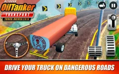 Offroad Oil Tanker Transport Truck Driver 2018 - screenshot 1