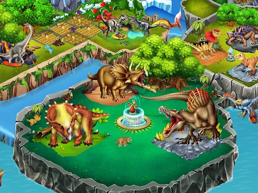 Dino Battle APK 15.04 (Full Game) for Android - screenshot 2