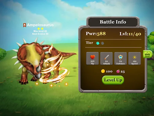 Dino Battle APK 15.04 (Full Game) for Android - screenshot 5