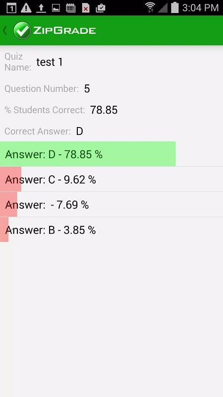 ZipGrade APK - screenshot 3