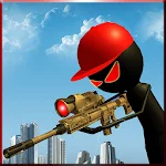 Angry Stick Sniper Gun Shooter MOD APK icon
