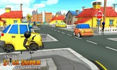Angry Stick Sniper Gun Shooter - screenshot 2
