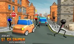 Angry Stick Sniper Gun Shooter - screenshot 3