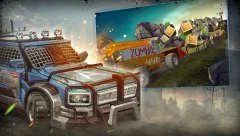 Wild Truck Hitting Zombies - screenshot 1