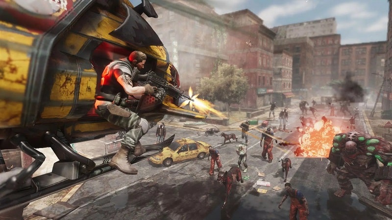 DOOM DAYS Fire Shooter APK - app icon