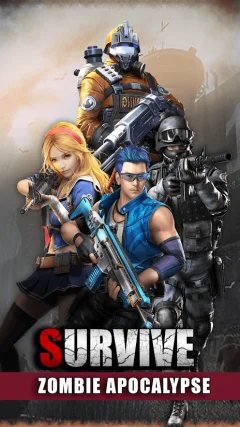 Zombies City : Doomsday Survival Shooting Games - screenshot 1