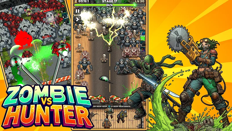 Zombie vs Hunter - screenshot 1