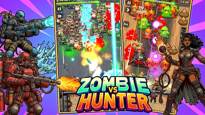 Zombie vs Hunter - screenshot 2