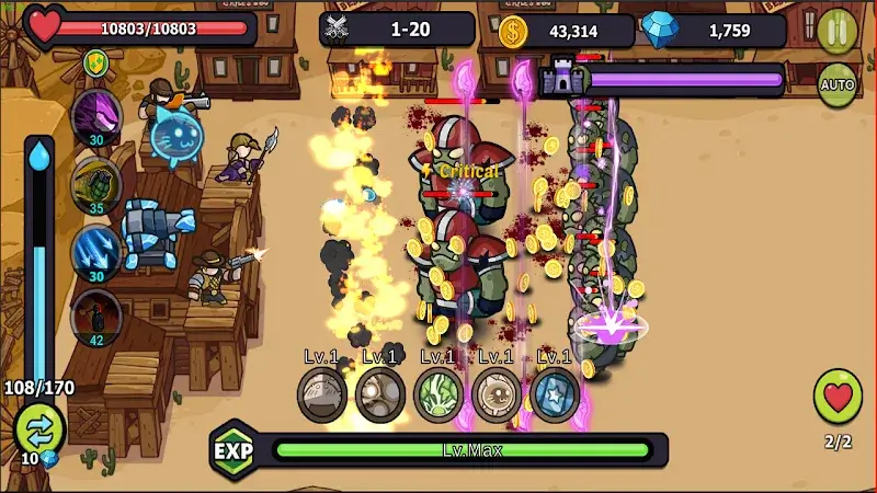 Zombie Defense Idle Survival - screenshot 1