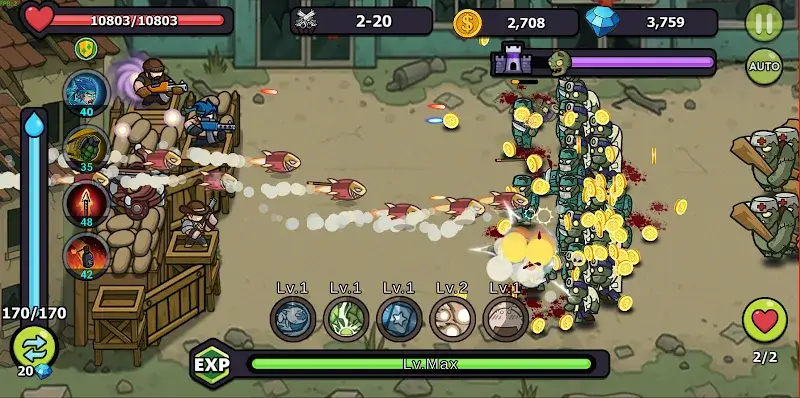 Zombie Defense Idle Survival - screenshot 5