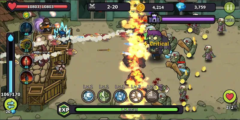 Zombie Defense Idle Survival - screenshot 6