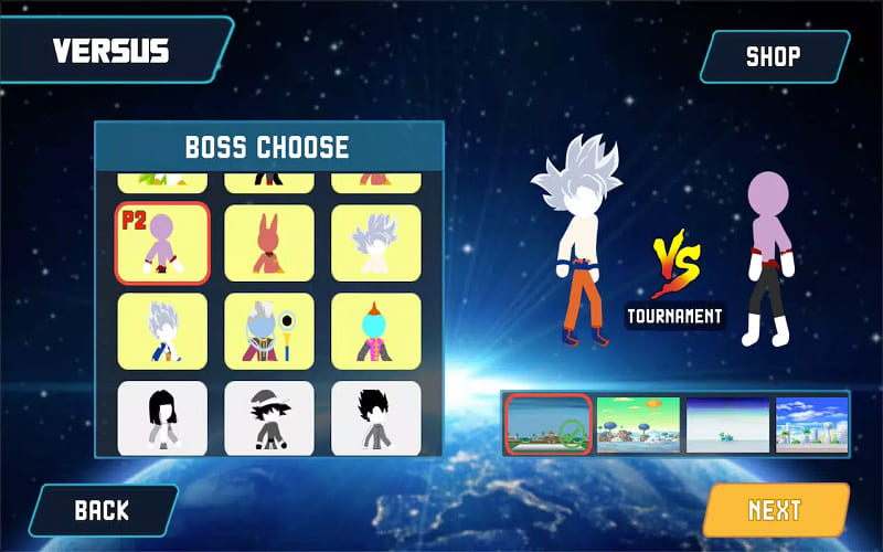 Dragon Stick Warrior Z Battle APK - screenshot 2