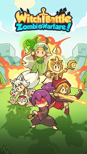 Witch Battle: Zombie Warfare - screenshot 1