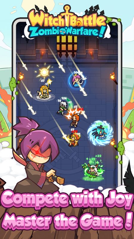 Witch Battle: Zombie Warfare - screenshot 2