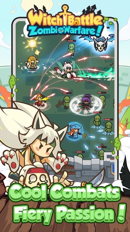 Witch Battle: Zombie Warfare - screenshot 4